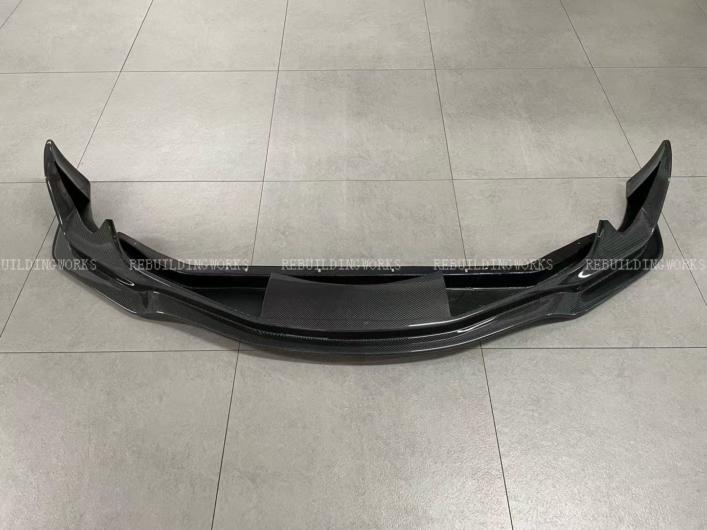 For Toyota GR Supra MK5 A90 A91 SB Style Front Bumper Lip 2019-2024