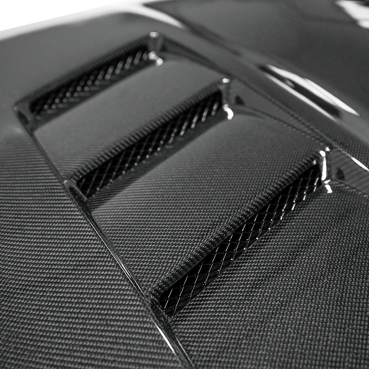 For Toyota GR86 ZN8 BRZ ZD8 2Dr TS1 Style Front Vented Hood 2021-2024