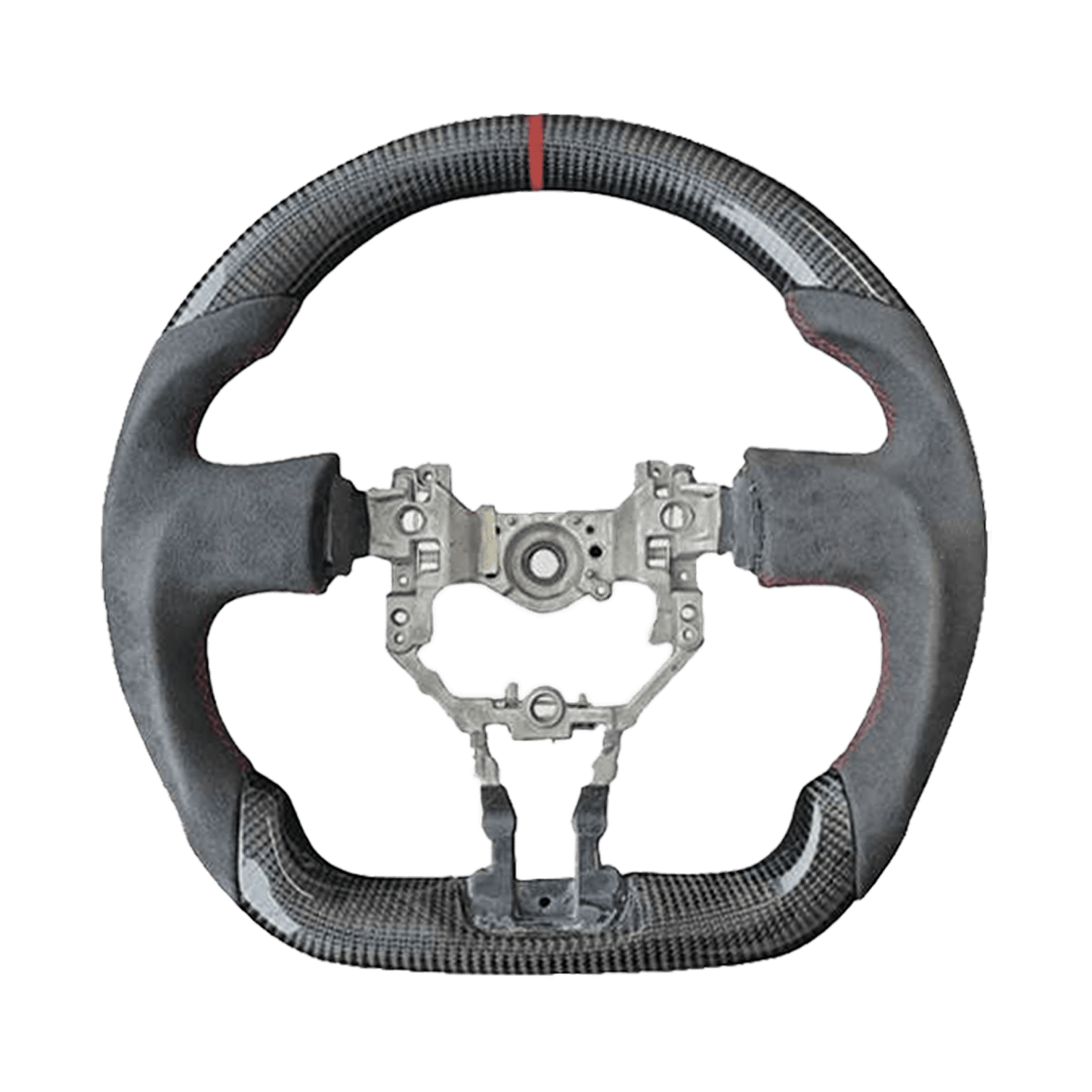 For Toyota GT86 FT86 BRZ 2012-20 Coupe Carbon D Style Steering Wheel Replacement Kazento Carbon Parts Carbon Fiber GT86-STEERING-D-CF