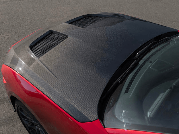Ford Mustang 2024 7th Gen S650 Muscle Pony Car GD Style Carbon Hood Kazento Carbon Parts Bonnets/Hoods Carbon Fiber MUST24-HOOD-GD-CF