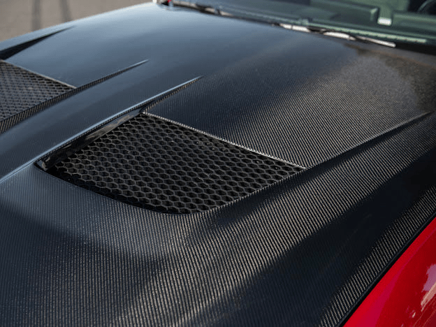 Ford Mustang 2024 7th Gen S650 Muscle Pony Car GD Style Carbon Hood Kazento Carbon Parts Bonnets/Hoods Carbon Fiber MUST24-HOOD-GD-CF