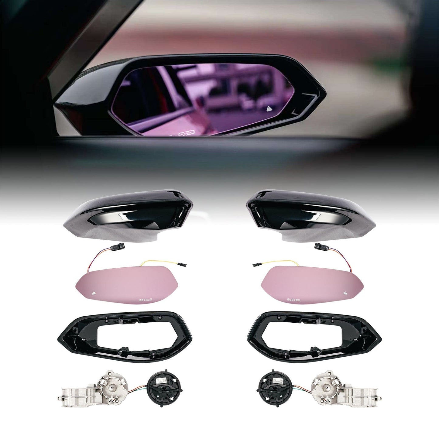 Honda Civic FL5 SPN Style Aero Mirror ABS (With blind-spot detection)