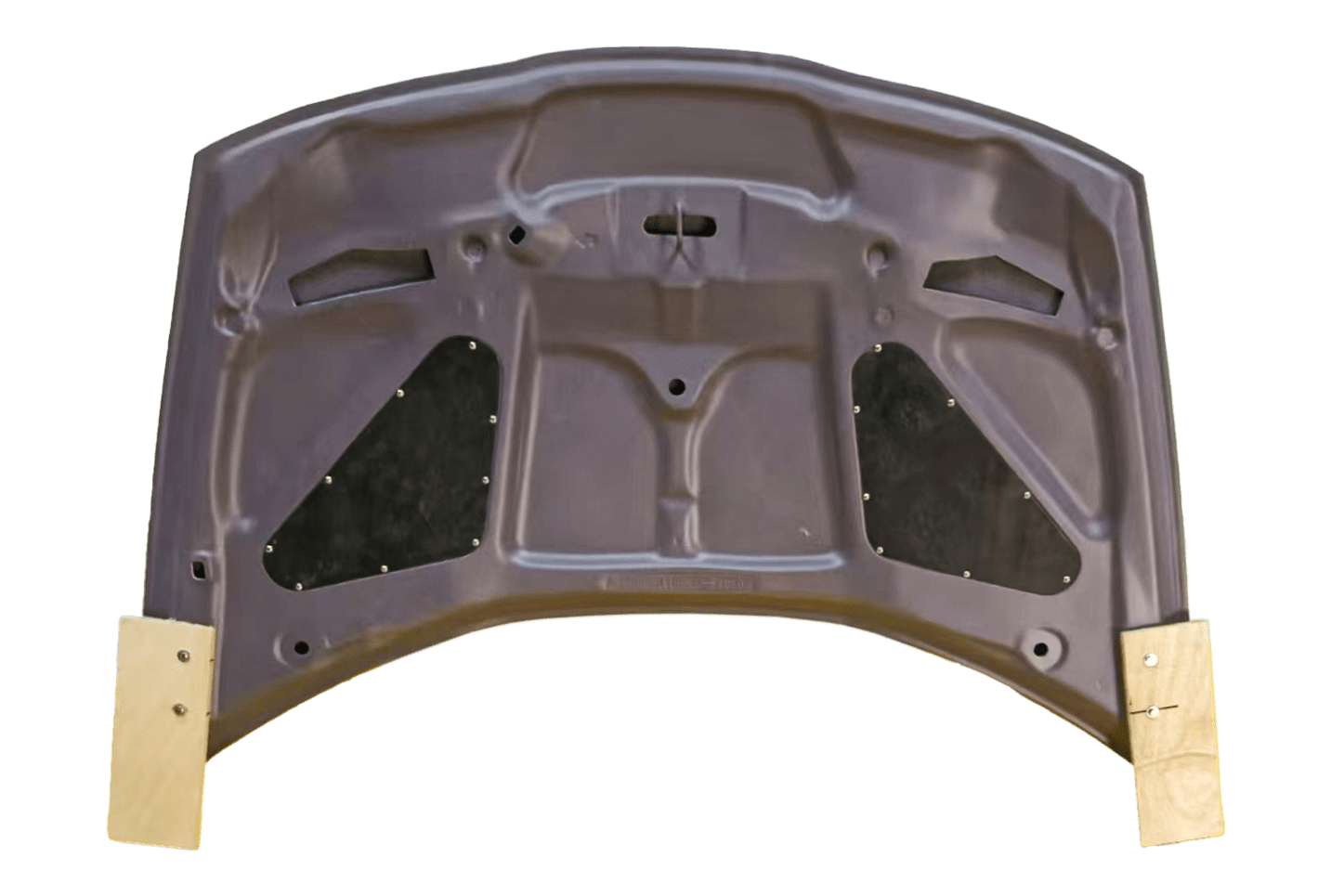 Honda Civic Type R FN2 07-11 MUG Style Fiberglass Unpaint Hood Bonnet Kazento Carbon Parts Bonnets/Hoods Fiber Glass (Unpaint) FN2-HOOD-MUG-FRP