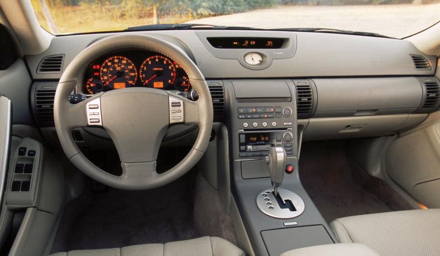 Infiniti G35 Steering Wheel Replacement 2003-2007 Kazento Carbon Parts Carbon Fiber G35-STEERING-D-CF