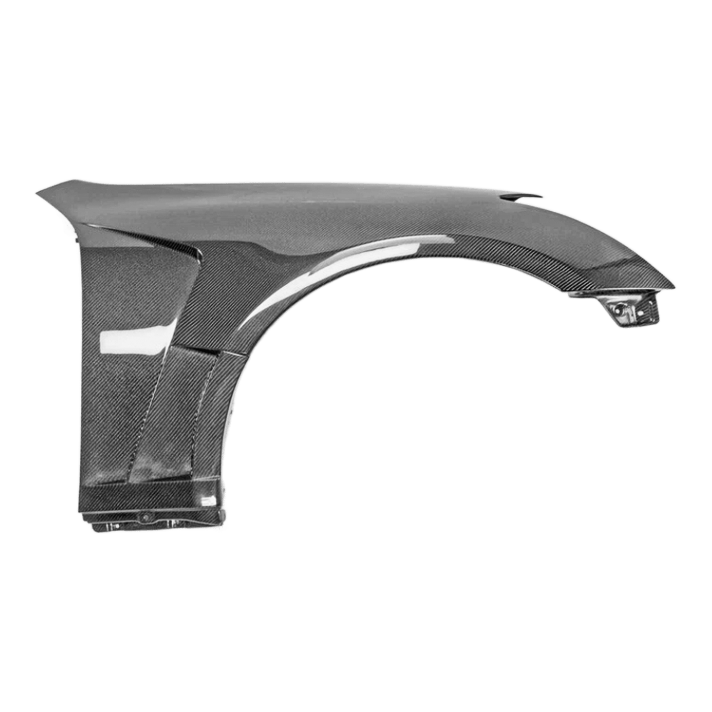 Infiniti G35 V35 2 Door Coupe Front Vented Fenders 2003-2007 Kazento Carbon Parts Carbon Fiber G352DR-FF-EPA1-CF