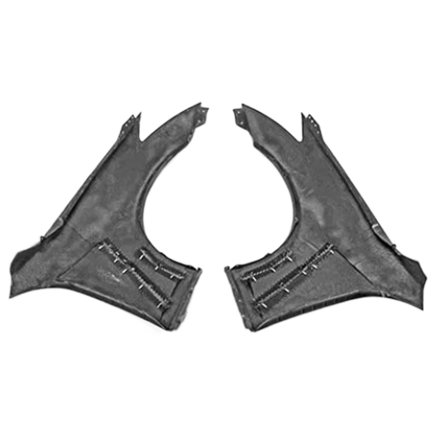 Infiniti G35 V35 2 Door Coupe Front Vented Fenders 2003-2007 Kazento Carbon Parts Carbon Fiber G352DR-FF-EPA1-CF