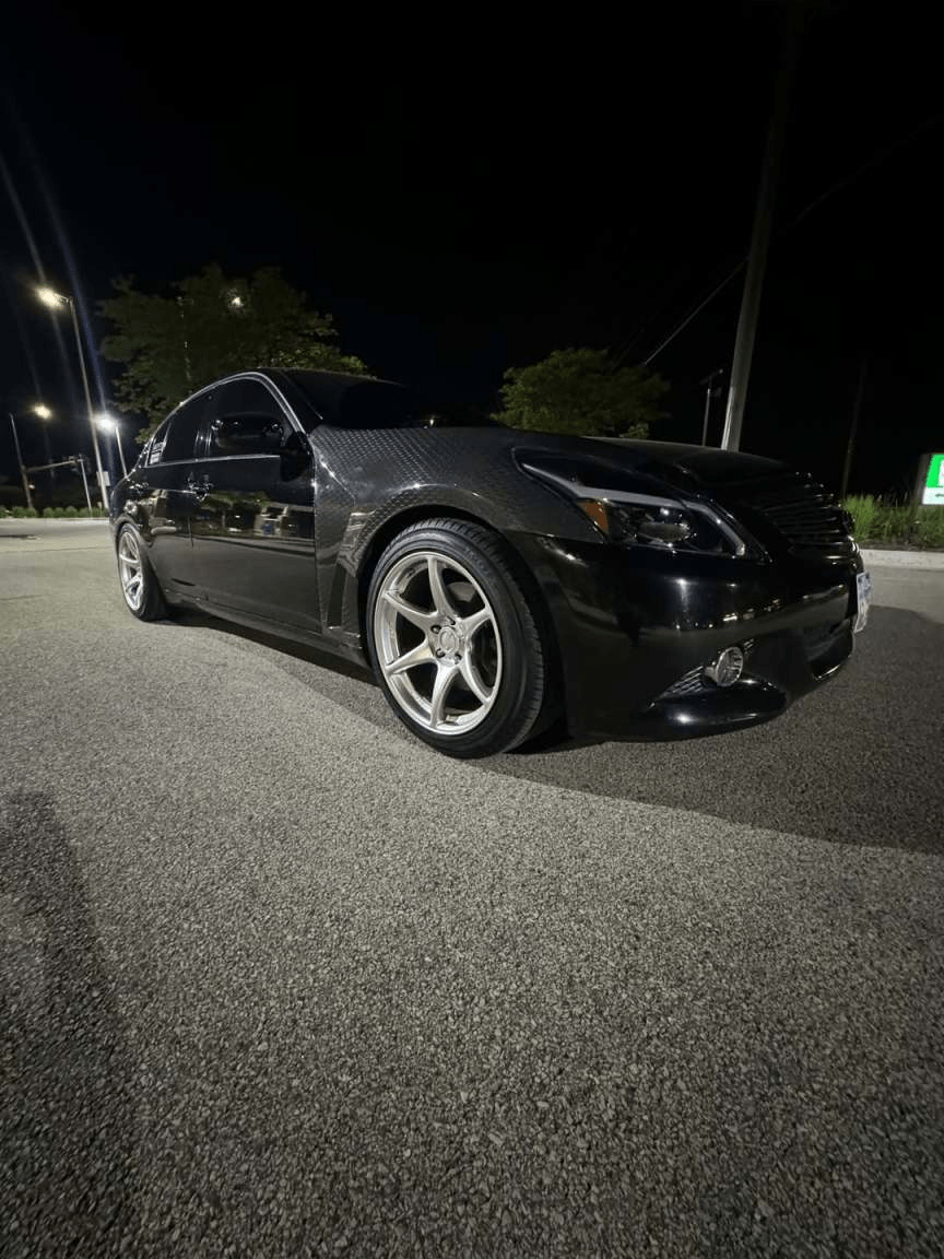 Infiniti G37 Q40 4 Door Sedan Front Vented Fenders Kazento Carbon Parts 车身侧板