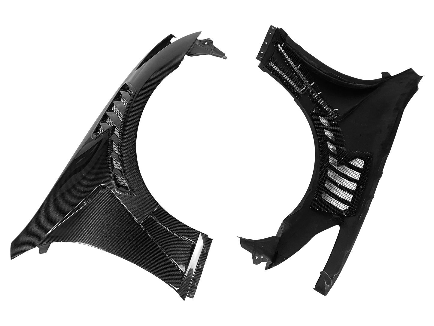 Infiniti G37 Q40 4 Door Sedan Front Vented Fenders 2008-2013 Kazento Carbon Parts 车身侧板