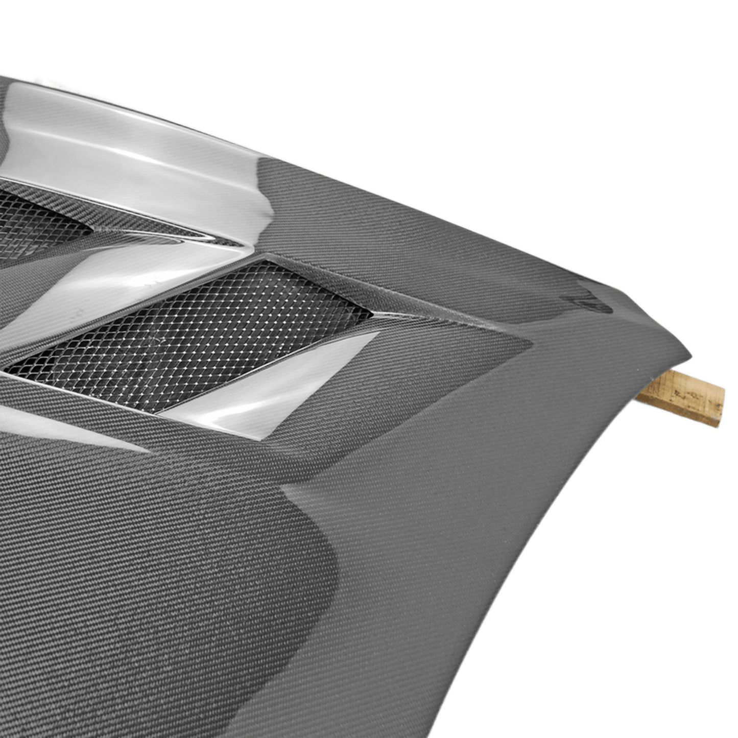 Infiniti Q50 V37 AM Style Vented Hood Bonnet 2013-2024 Kazento Carbon Parts Bonnets/Hoods