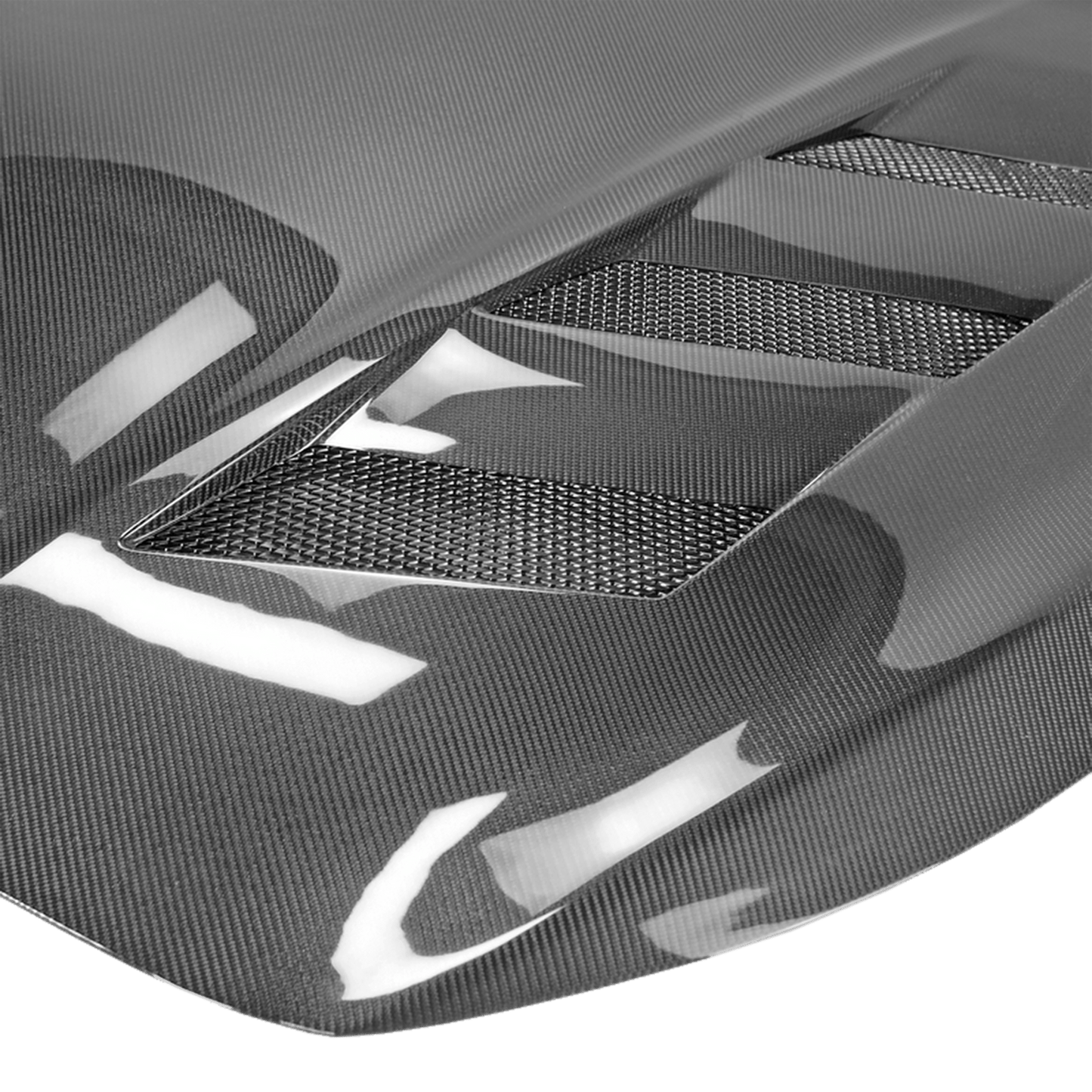 Infiniti Q50 V37 AM Style Vented Hood Bonnet 2013-2024 Kazento Carbon Parts Bonnets/Hoods