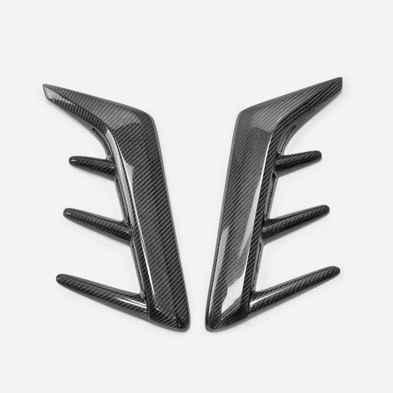 Infiniti Q60 CV37 Front Fender Vents 17 onwards Kazento Carbon Parts Carbon Fiber Q60-RFTRIM-EPA-CF