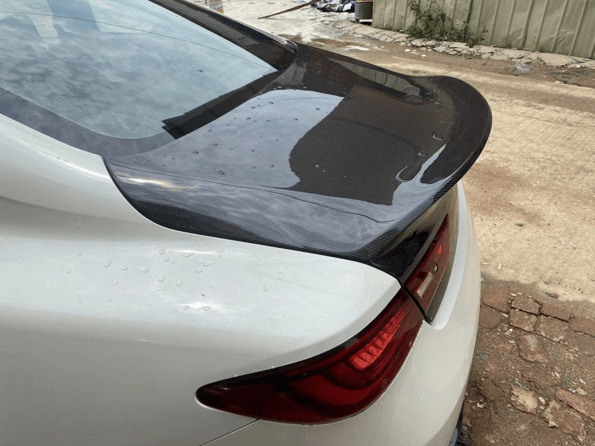 Infiniti Q60 CV37 Rear Dcuktail Trunks 17 Onwards Kazento Carbon Parts 车身侧板