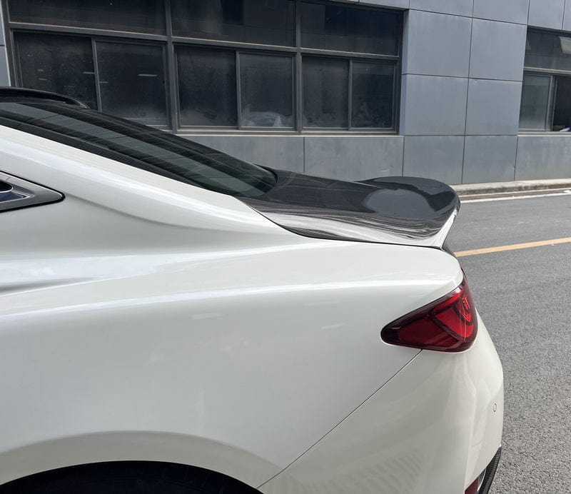 Infiniti Q60 CV37 Rear Dcuktail Trunks 17 Onwards Kazento Carbon Parts 车身侧板