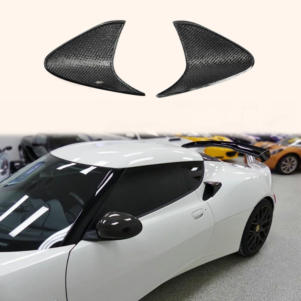 Kazento For 10-14 Evora S Evora 400 For Lotus Side Scoops Carbon Fiber Kazento Carbon Parts 车身侧板 EVORA-SV-CF
