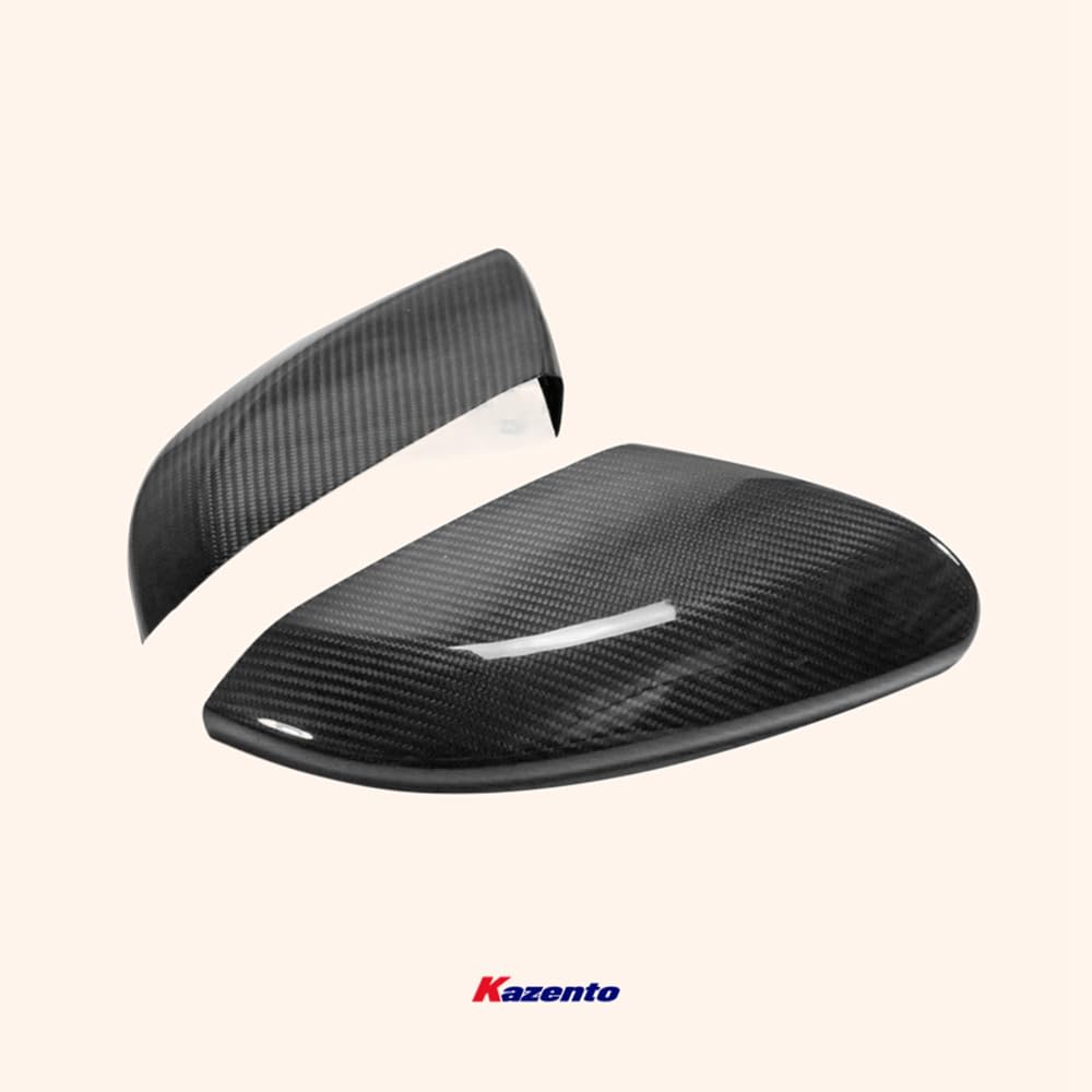 Kazento For 16-18 10Th Gen Civic Fc For Honda Sode-view Mirror Cover Rearview Mirror Guard Covers Carbon Fiber Kazento Carbon Parts 车身侧板 FC-MC-CF