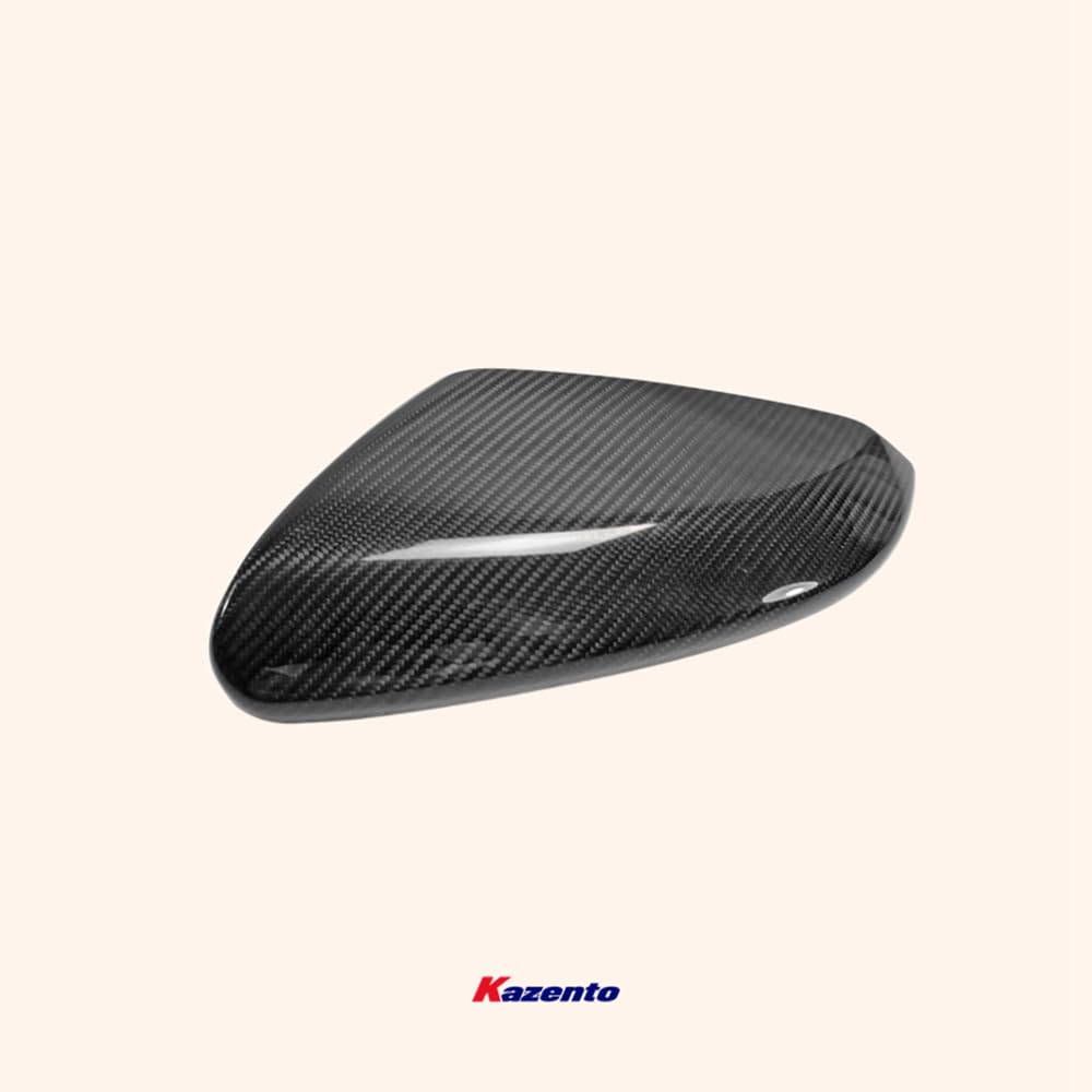 Kazento For 16-18 10Th Gen Civic Fc For Honda Sode-view Mirror Cover Rearview Mirror Guard Covers Carbon Fiber Kazento Carbon Parts 车身侧板 FC-MC-CF