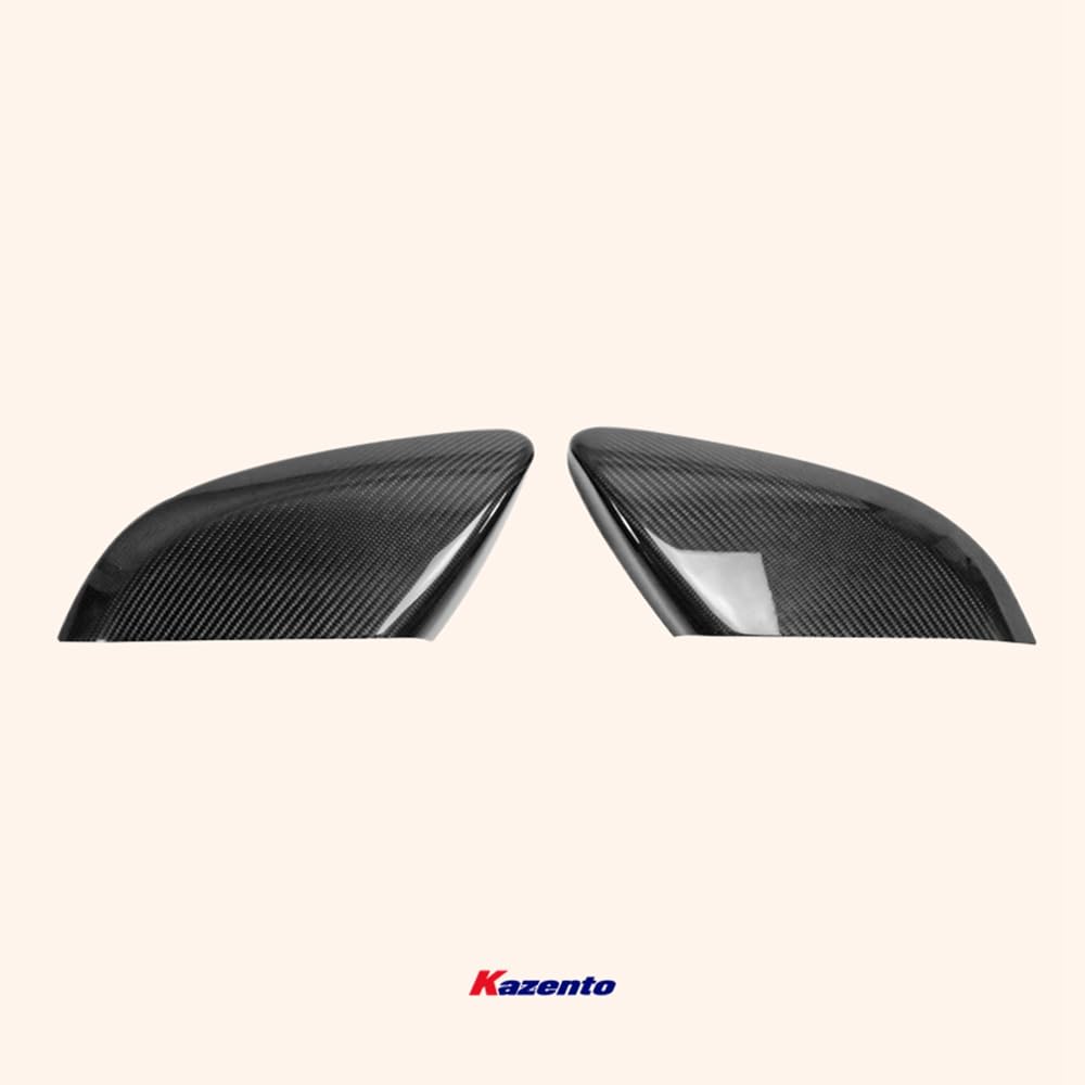 Kazento For 16-18 10Th Gen Civic Fc For Honda Sode-view Mirror Cover Rearview Mirror Guard Covers Carbon Fiber Kazento Carbon Parts 车身侧板 FC-MC-CF