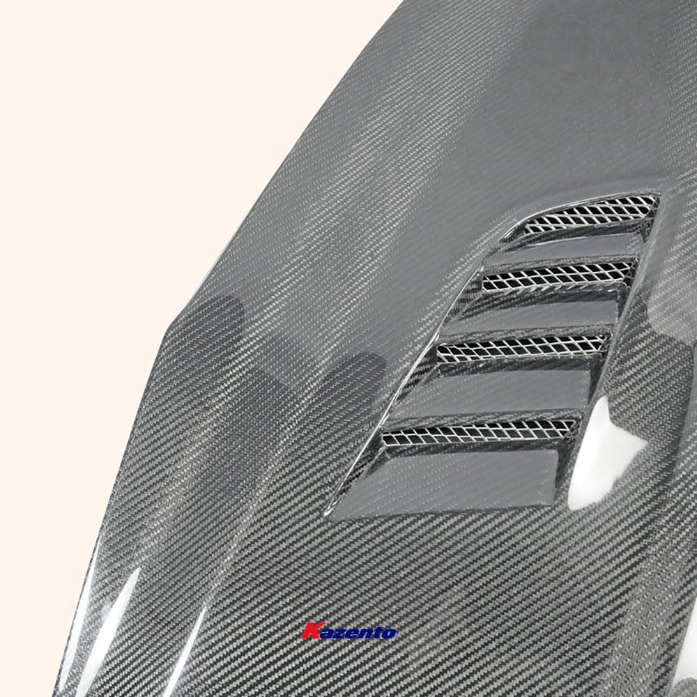 Kazento For 2007-2016 Nissan GTR R35 CBA DBA REVO Style Front Hood Bonnet Bodykits Kazento Carbon Parts 引擎盖