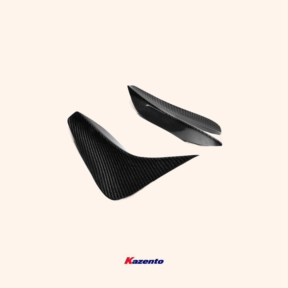 Kazento For 2007-2016 Nissan GTR R35 OE Style Front Bumper Canard Splitter Kazento Carbon Parts 车身侧板