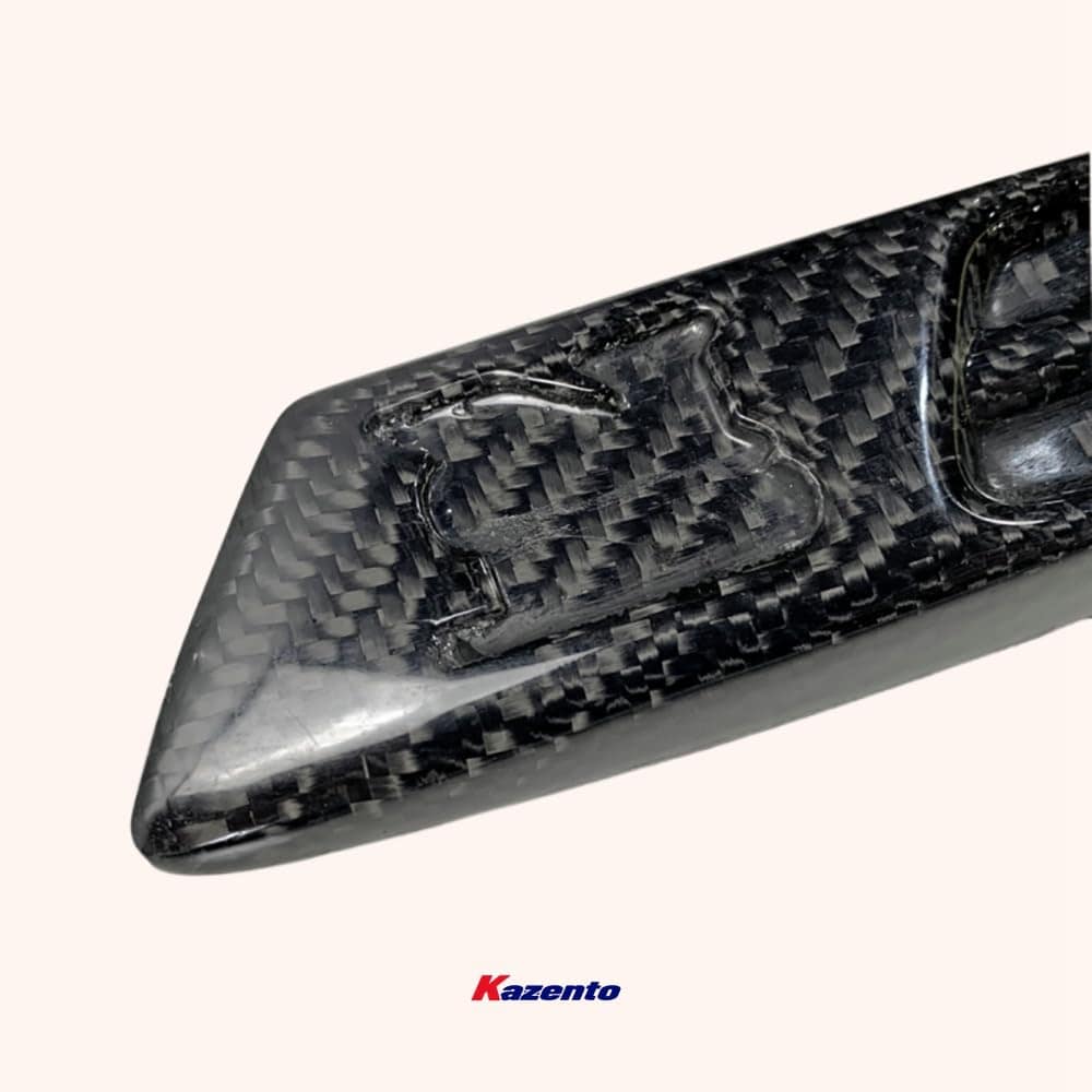 Kazento For 2008-2016 Nissan GTR R35 Front Fender OE Vents Emblem Trim Panel Pair Kazento Carbon Parts 车身侧板