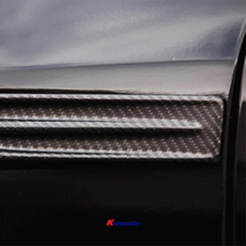 Kazento For 2008-2016 Nissan GTR R35 Front Fender OE Vents Emblem Trim Panel Pair Kazento Carbon Parts 车身侧板