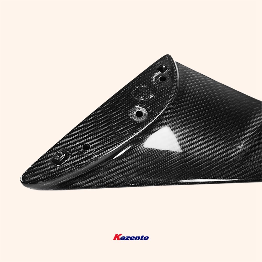 Kazento For 2008-2022 Nissan GTR R35 OE Style Rear Spoiler Wing Leg Stand Base Side Kazento Carbon Parts 车身侧板