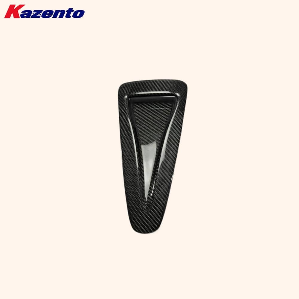 Kazento For 2008-2023 Nissan GTR R35 Front Hood Vents Ducts Pair Kazento Carbon Parts 车身侧板