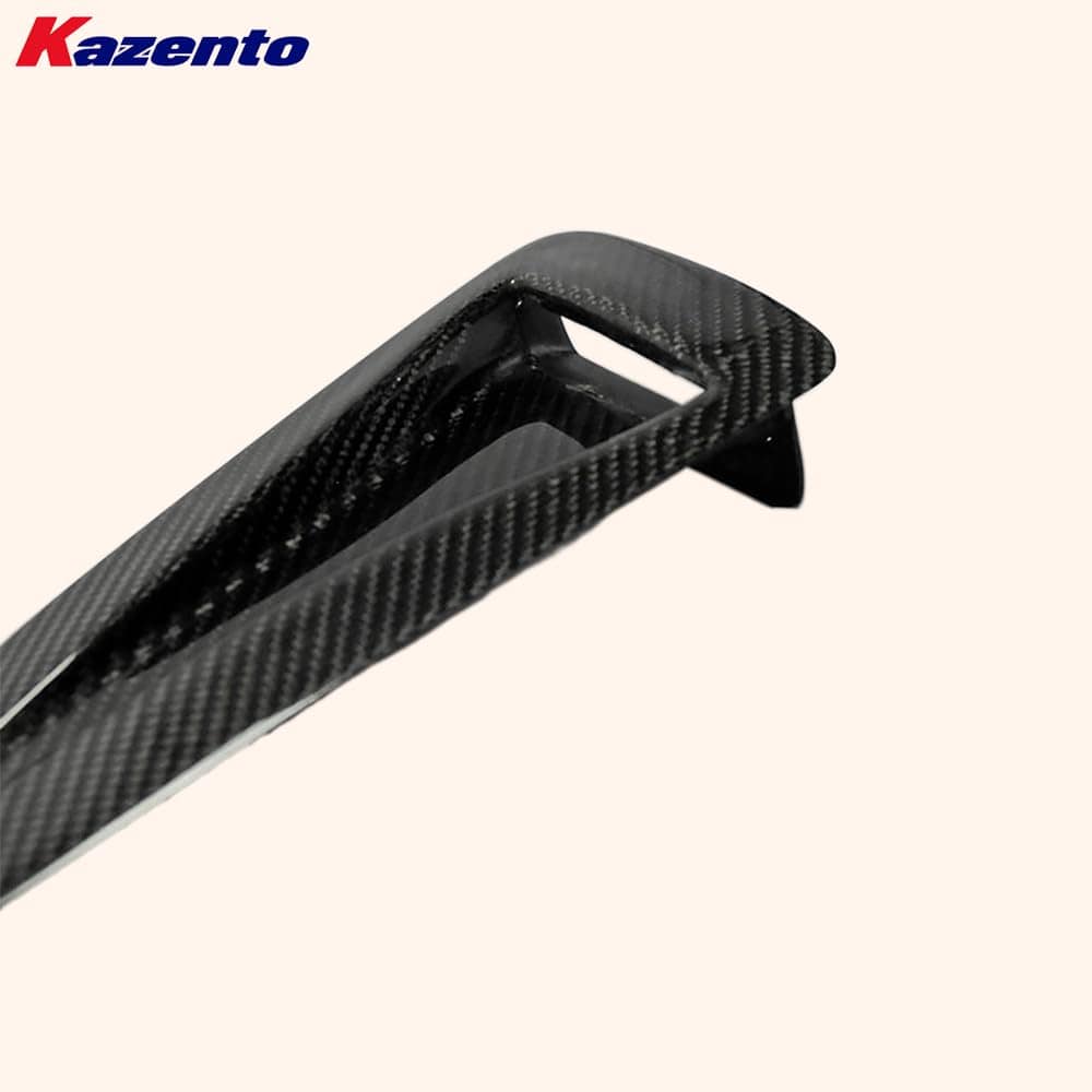 Kazento For 2008-2023 Nissan GTR R35 Front Hood Vents Ducts Pair Kazento Carbon Parts 车身侧板