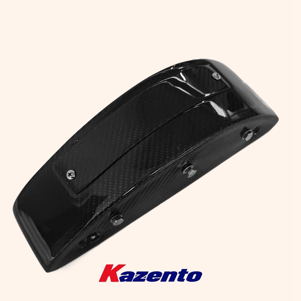 Kazento For 2008-2023 Nissan GTR R35 OEM Rear Trunk Spoiler Stand Base 3PCS Kazento Carbon Parts 车身侧板
