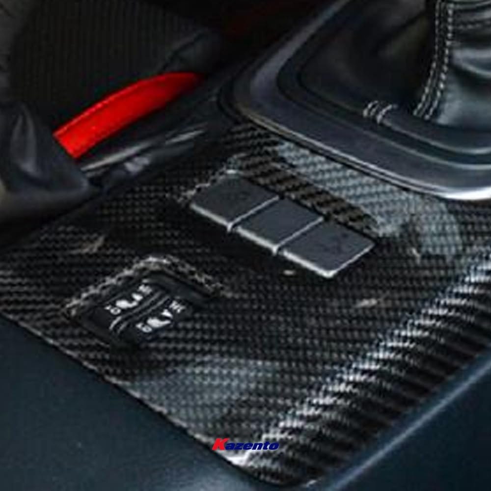 Kazento For 22-23 BRZ Gr86 ZD8 ZN8(LHD) Dry Carbon Inner Gear Surround Outer Trim Cover Kazento Carbon Parts 车身侧板 GR86-GEARCO-CF