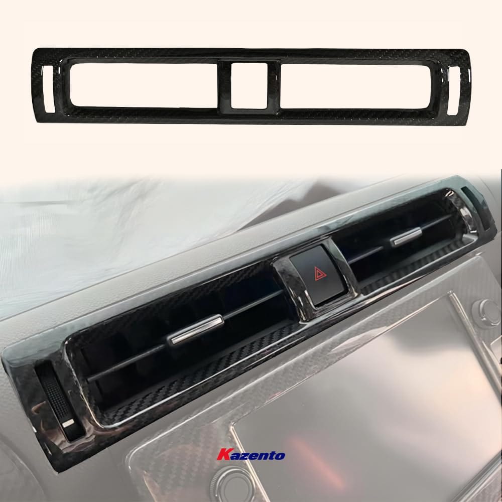 Kazento For 22-23 FRS BRZ Gr86 ZD8 (LHD RHD) Dry Carbon Inner Center Air Conditioner Trim Cover Kazento Carbon Parts 车身侧板 GR86-SCON-CF