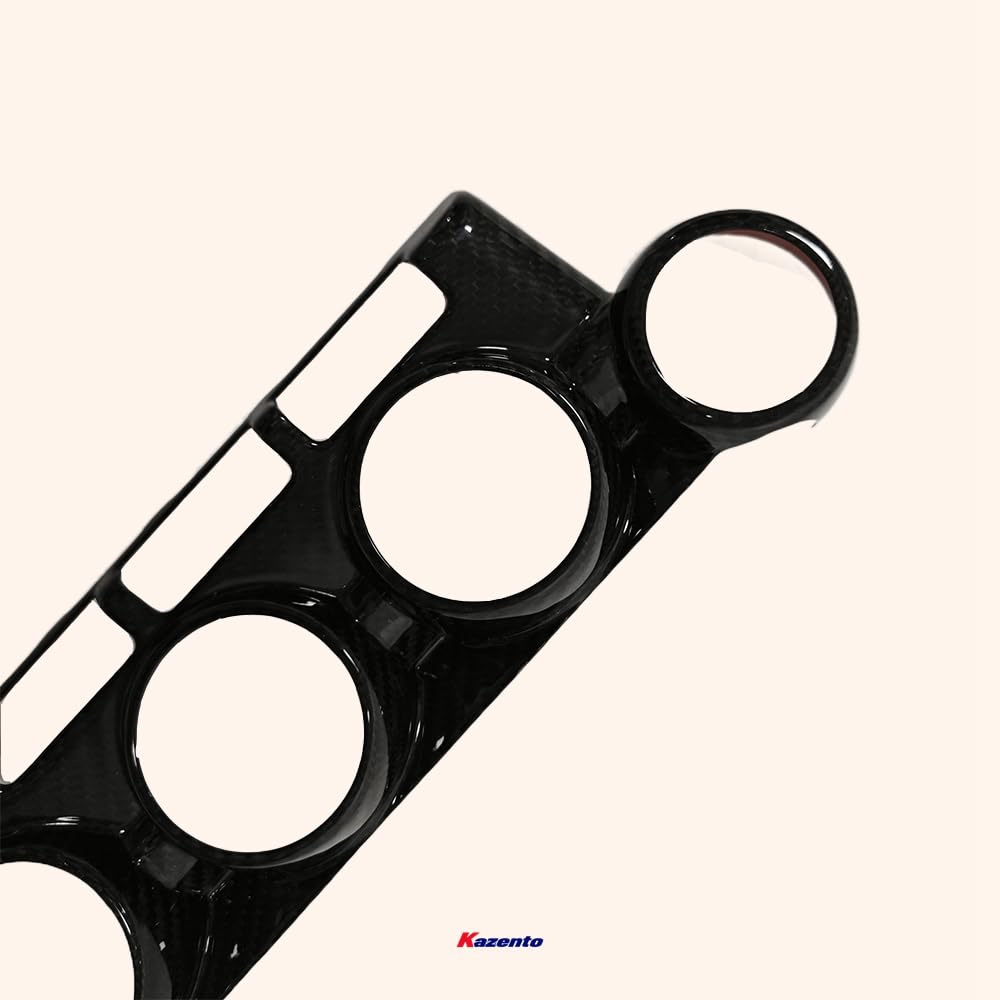 Kazento For 22-23 FRS BRZ Gr86 ZD8 ZN8(LHD) Dry Carbon Fiber Inner Triple Controle Cover Kazento Carbon Parts 车身侧板 GR86-TRICONT-CF