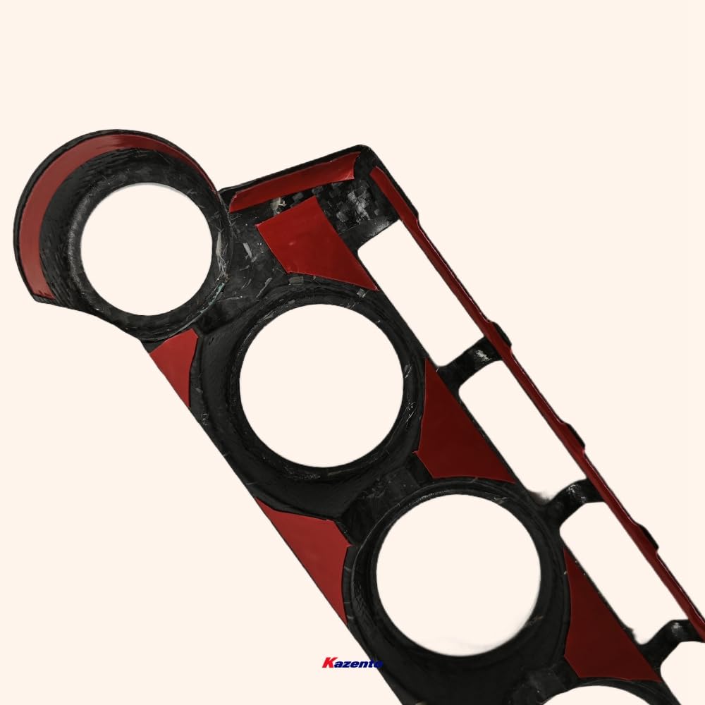 Kazento For 22-23 FRS BRZ Gr86 ZD8 ZN8(LHD) Dry Carbon Fiber Inner Triple Controle Cover Kazento Carbon Parts 车身侧板 GR86-TRICONT-CF