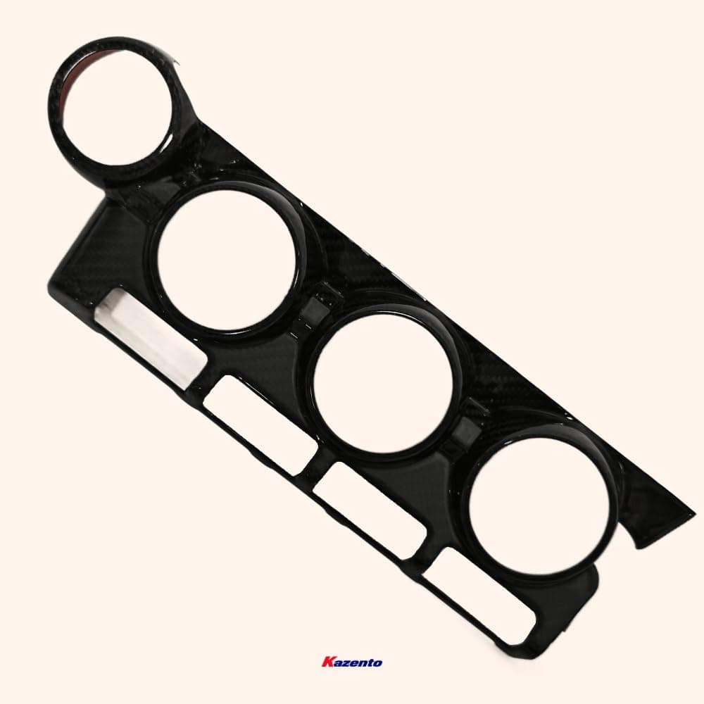 Kazento For 22-23 FRS BRZ Gr86 ZD8 ZN8(LHD) Dry Carbon Fiber Inner Triple Controle Cover Kazento Carbon Parts 车身侧板 GR86-TRICONT-CF