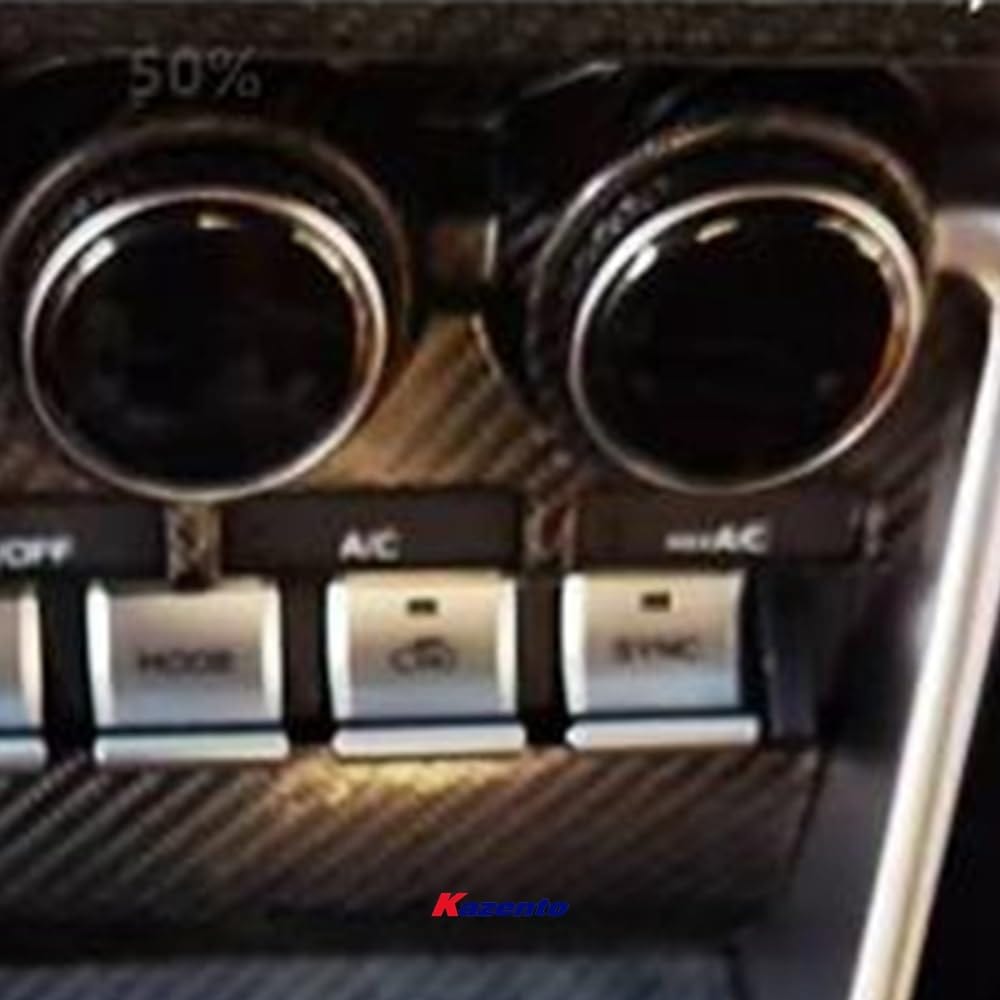 Kazento For 22-23 FRS BRZ Gr86 ZD8 ZN8(LHD) Dry Carbon Fiber Inner Triple Controle Cover Kazento Carbon Parts 车身侧板 GR86-TRICONT-CF