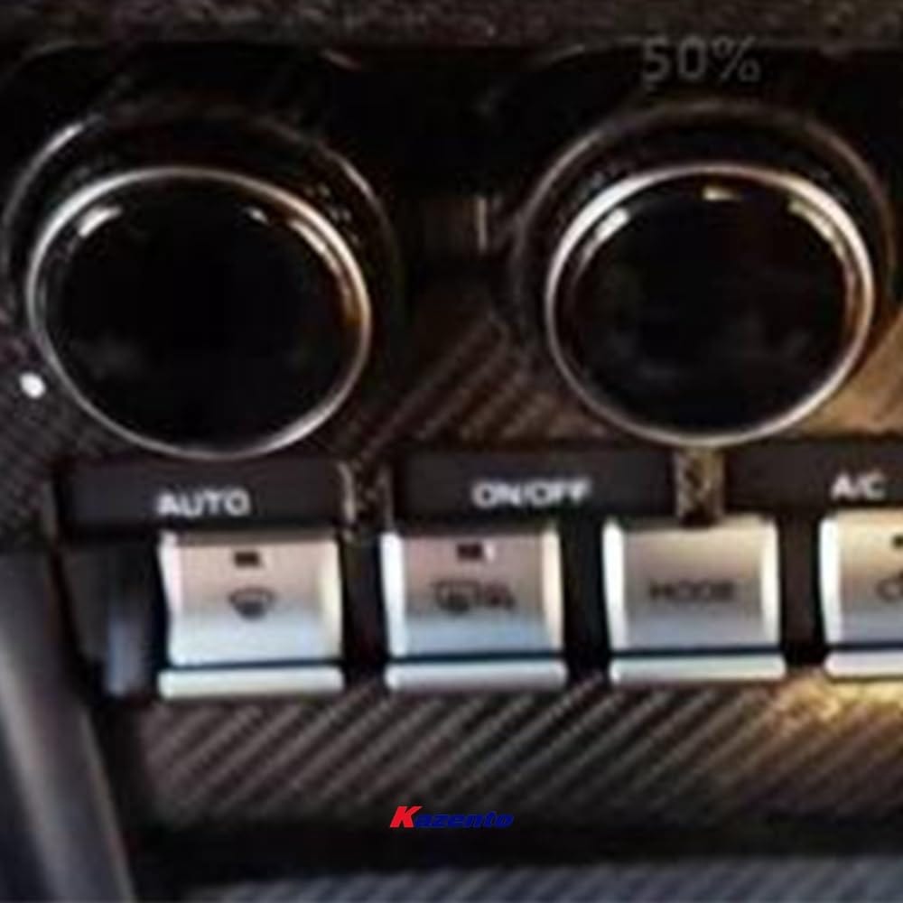 Kazento For 22-23 FRS BRZ Gr86 ZD8 ZN8(LHD) Dry Carbon Fiber Inner Triple Controle Cover Kazento Carbon Parts 车身侧板 GR86-TRICONT-CF