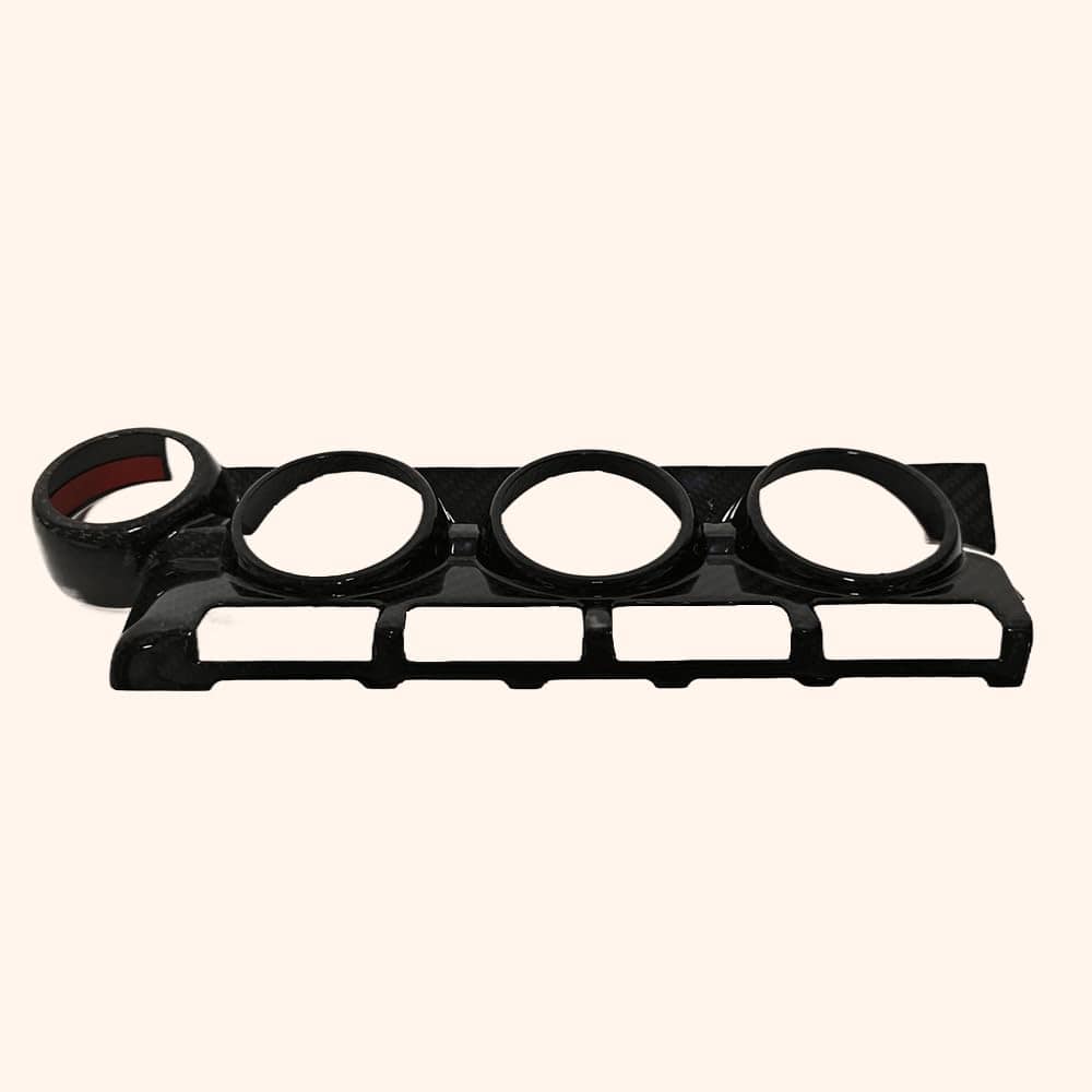 Kazento For 22-23 FRS BRZ Gr86 ZD8 ZN8(LHD) Dry Carbon Fiber Inner Triple Controle Cover Kazento Carbon Parts 车身侧板 GR86-TRICONT-CF