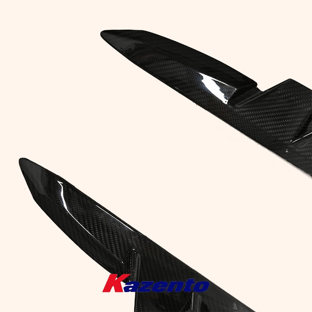 Kazento For 22-23 FRS BRZ Gr86 ZD8 ZN8(LHD) Dry Carbon Front Fender Side Vents Ducts Kazento Carbon Parts 车身侧板 GR86-FFV-HT-CF