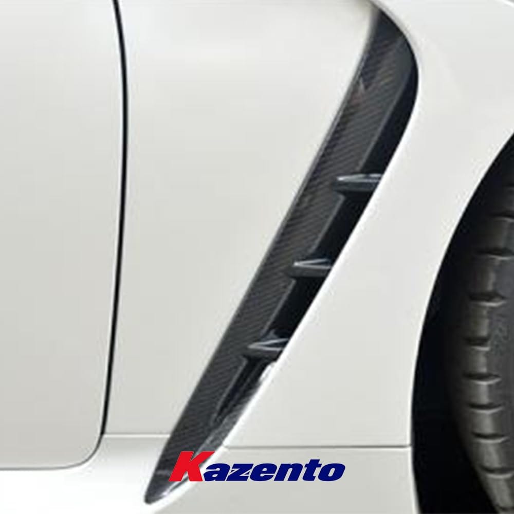 Kazento For 22-23 FRS BRZ Gr86 ZD8 ZN8(LHD) Dry Carbon Front Fender Side Vents Ducts Kazento Carbon Parts 车身侧板 GR86-FFV-HT-CF