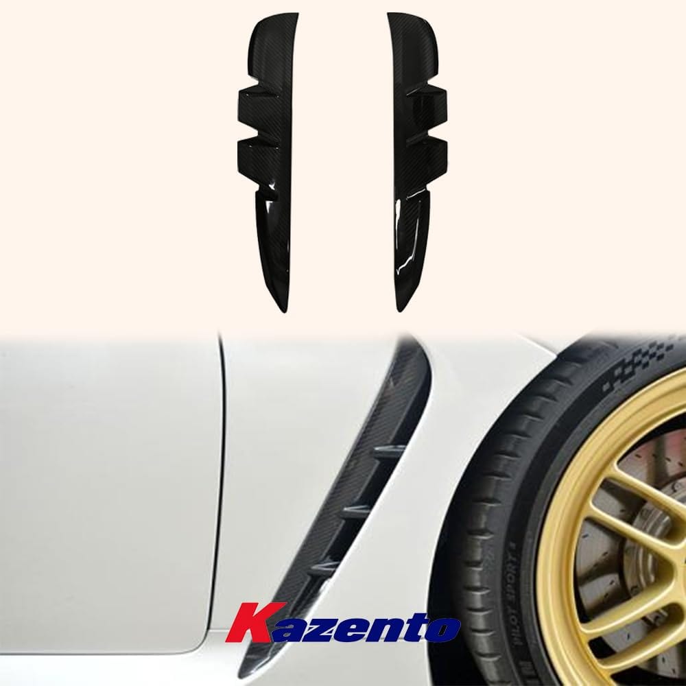 Kazento For 22-23 FRS BRZ Gr86 ZD8 ZN8(LHD) Dry Carbon Front Fender Side Vents Ducts Kazento Carbon Parts 车身侧板 GR86-FFV-HT-CF