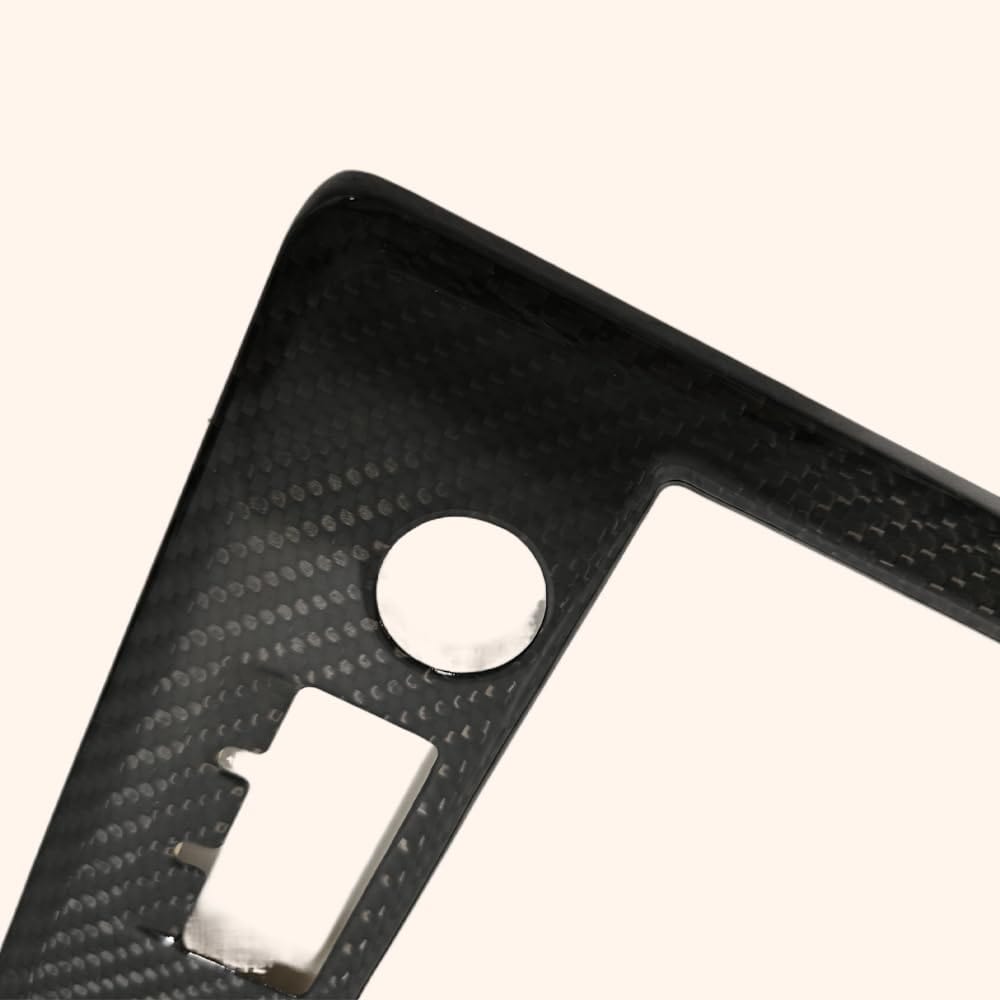 Kazento For 22-23 FRS BRZ Gr86 ZD8 ZN8(LHD) Dry Carbon Inner Multimedia Frame Trim Cover Kazento Carbon Parts 车身侧板 GR86-MEIDAEDGE-CF