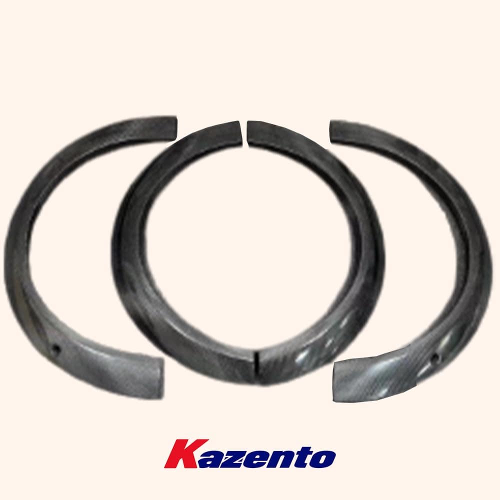 Kazento For 22 Mini Cooper F56-F57 Dry Carbon Fender Flare Wheel Arch Eyebrow Cover Kits