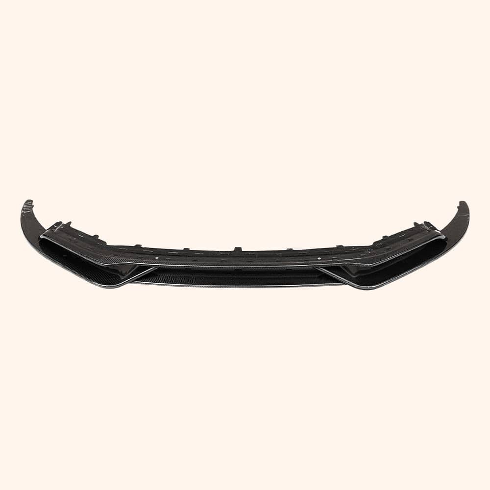 Kazento For Audi R8 V10 2016-18 Coupe CAP Style Carbon Fiber Front Bumper Lip 4pcs Kazento Carbon Parts 车身侧板 R8V1618-FL-3P-CAP-CF