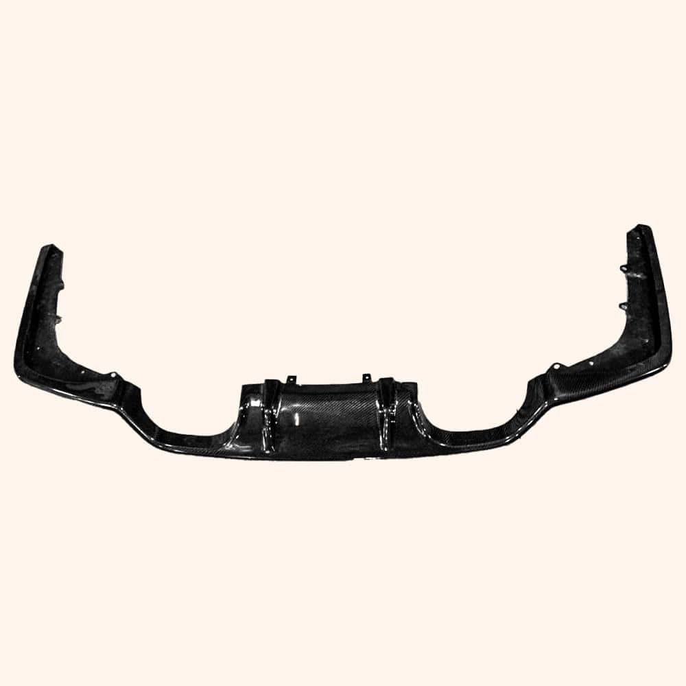 Kazento For BMW 4 Series 14-20 F32 F33 F36 (AN Only) Carbon Rear Bumper Diffuser Lip Kazento Carbon Parts 车身侧板 3D Style F32F33F36-DIF-3D-CF