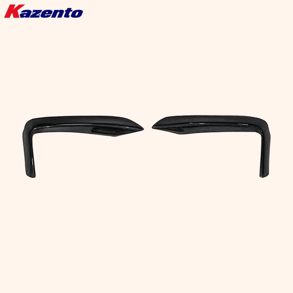 Kazento For BMW 4 Series 14-20 F32 F33 F36 (MT Only) Carbon END Front Side Vents Duct Kazento Carbon Parts 车身侧板 F32F33MT-FBVC-END-CF