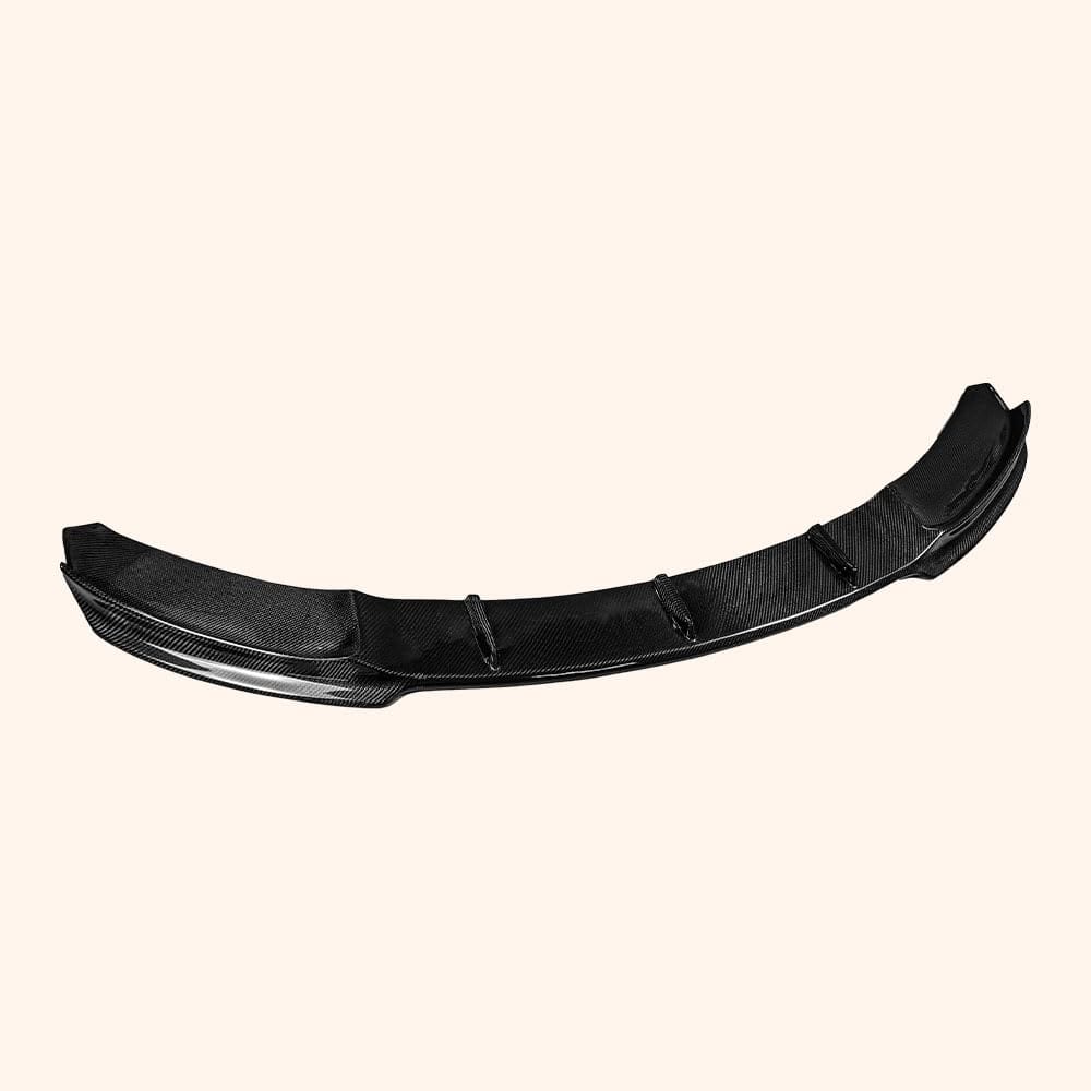 kazento For BMW 4 Series 14-20 F32 F33 F36 (MT Only) Carbon Front Bumper Lip Kazento Carbon Parts 车身侧板 V Style F32F33MT-FL-V-CF