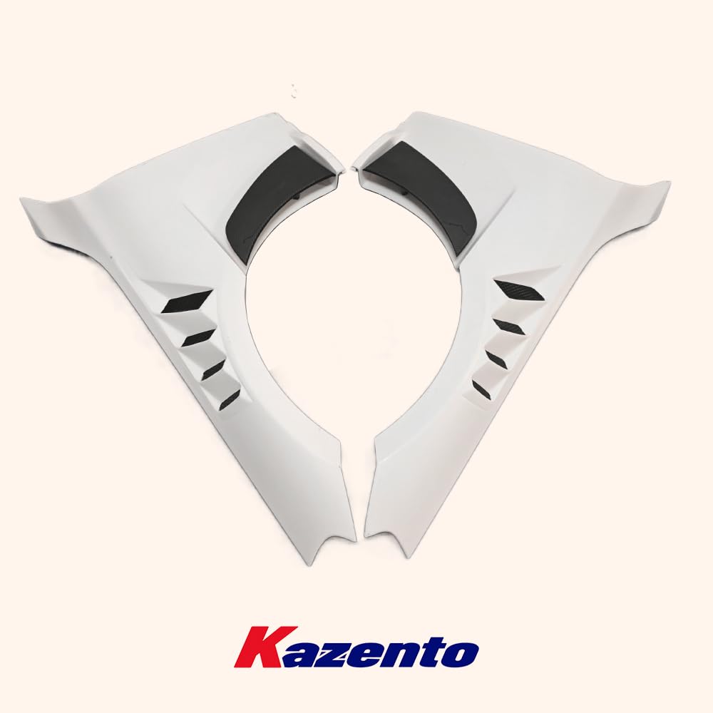 Kazento For BMW M2 G87 2023+ AP Style Vented Front Bumper Hood Fender Pair Carbon In Cap Kazento Carbon Parts 车身侧板 M2G87-FF-AP-PCF