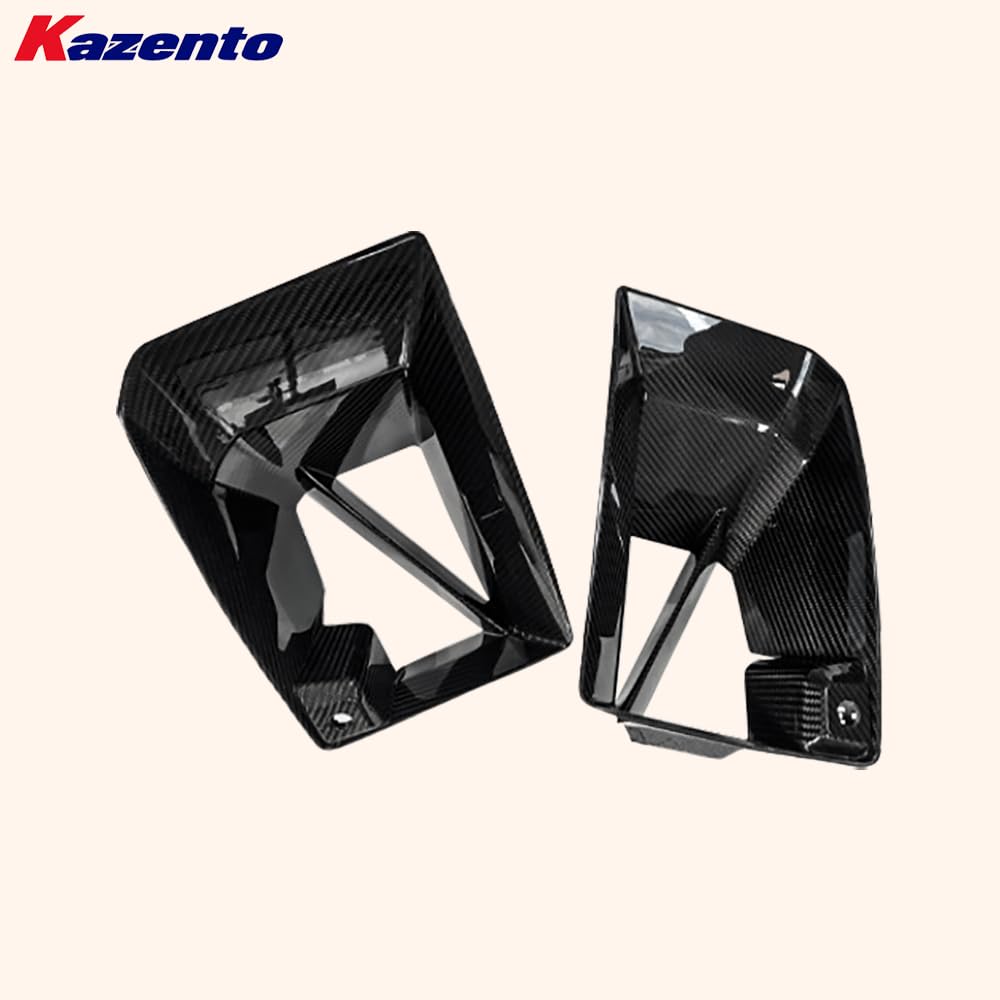 Kazento For BMW M2 G87 Coupe 2023-24 Carbon MP Style Front Bumper Side Vents Duct Cover Kazento Carbon Parts 车身侧板