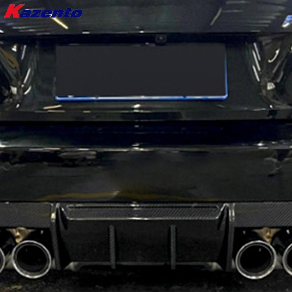 Kazento For BMW M2 G87 Coupe 2023-24 Carbon OE Style Rear Bumper Bottom Diffuser Lip Kazento Carbon Parts 车身侧板