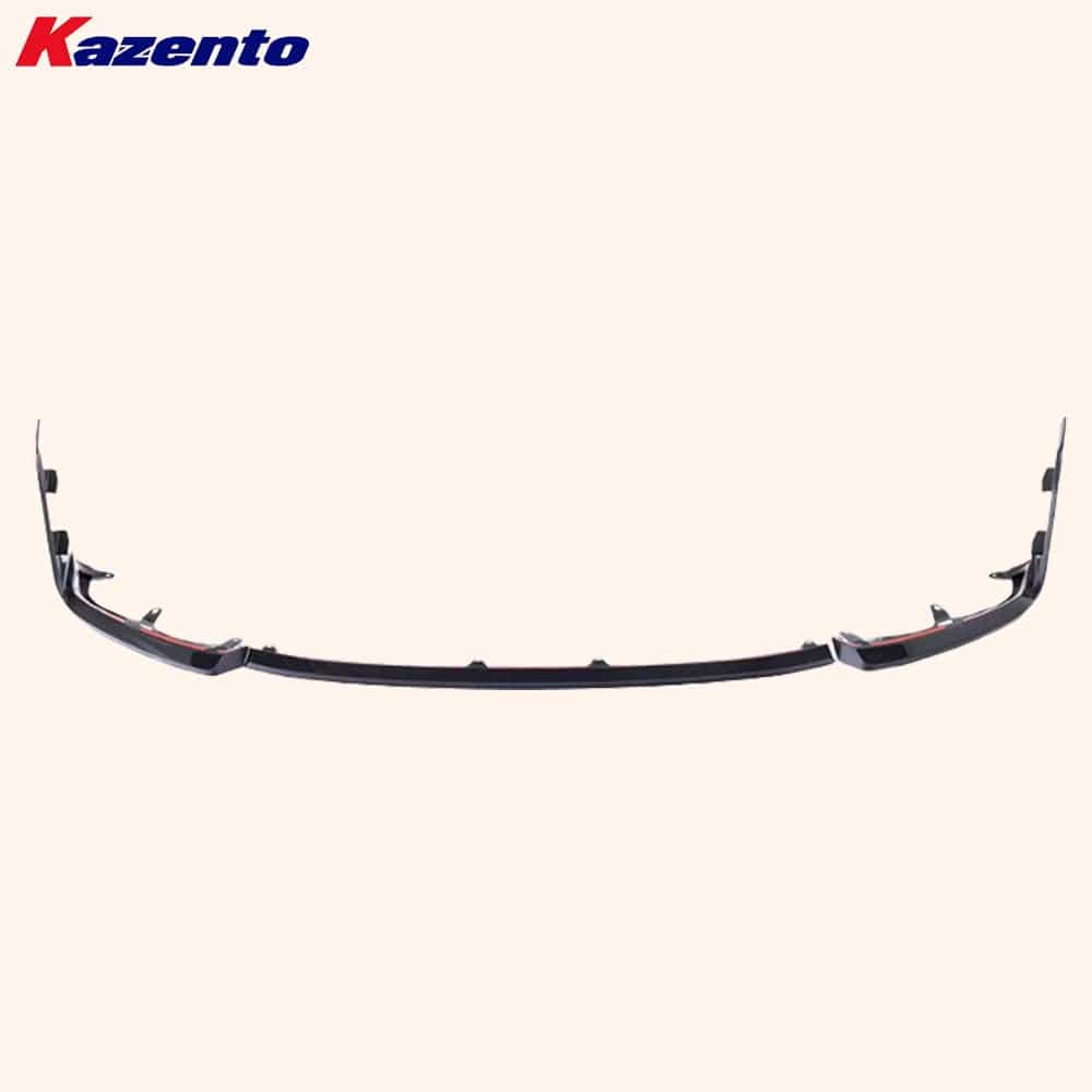 Kazento For BMW M2 G87 Coupe 2023-24 Dry Carbon MP Style Front Bumper Lip Diffuser 3PCS Kazento Carbon Parts 车身侧板 M2G87-FL-3P-MP-DCF